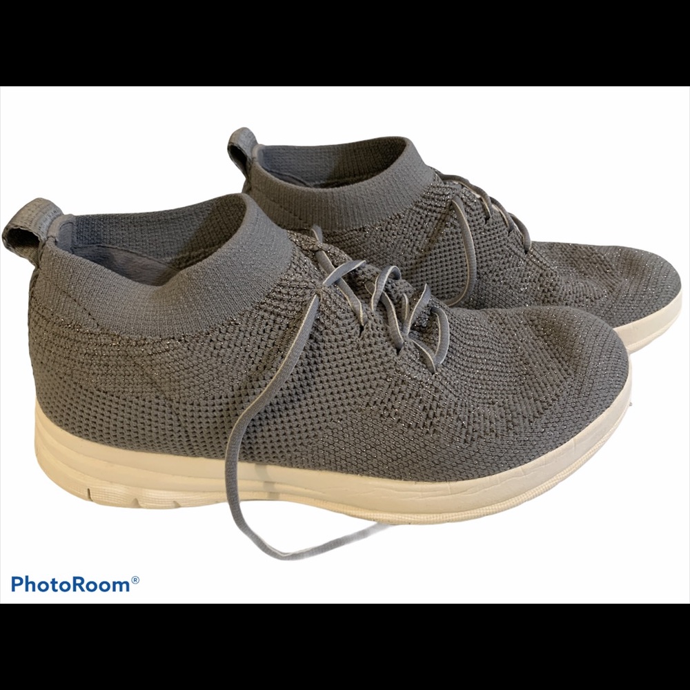 FitFlop ÜBERKNIT™ Slip-On Hi-Top Sneaker. Size 8